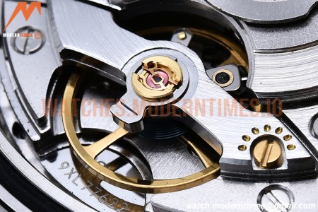 Rolex - DayDate 40mm Flt Pres SS/SS Black/Stk EWF VR3255