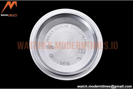 Rolex - DayDate 40mm Flt Pres SS/SS Grey/Stk EWF VR3255