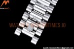 Rolex - DayDate 40mm Flt Pres SS/SS Blue/Rm EWF VR3255