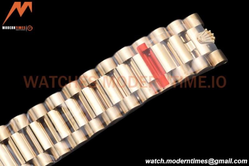 Rolex - DayDate 40mm Flt Pres YG/YG RG/Stk EWF VR3255