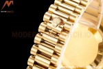 Rolex - DayDate 36mm 128238 Flt Pres YG/YG Diamond Dial RAF A2836