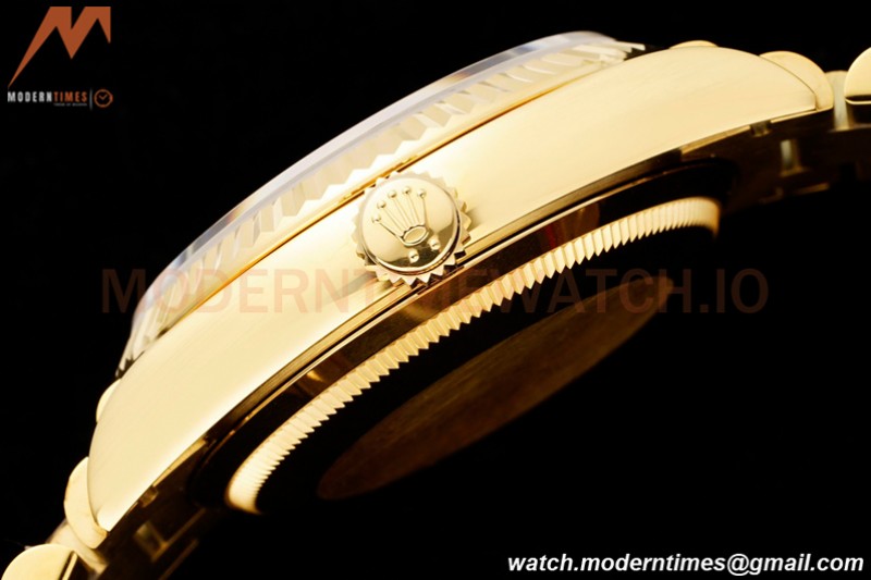 Rolex - DayDate 36mm 128238 Flt Pres YG/YG Gold/Diam RAF A2836