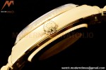 Rolex - DayDate 36mm 128238 Flt Pres YG/YG Diam Green Dial RAF A2836