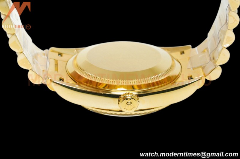 Rolex - DayDate 36mm 128238 Flt Pres YG/YG Wht/Rmn EWF A2836