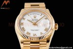 Rolex - DayDate 36mm 128238 Flt Pres YG/YG Wht/Rmn TWSF A2836