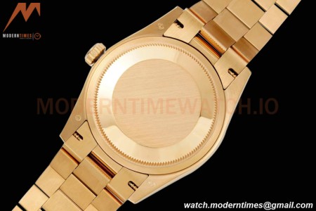 Rolex - DayDate 36mm 128238 Flt Pres YG/YG Grn/Stk TWSF A2836