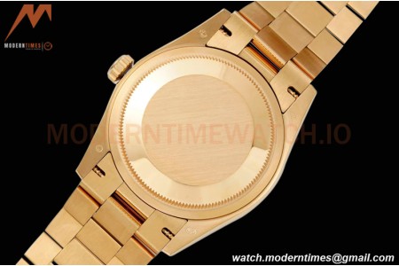 Rolex - DayDate 36mm 128238 Flt Pres YG/YG Grn/Stk TWSF A2836