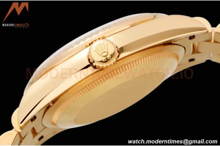 Rolex - DayDate 36mm 128238 Flt Pres YG/YG Turq/Dia TWSF A2836