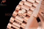 Rolex - DayDate 36mm 128235 Flt Pres RG/RG Champ/Dia TWSF A2836