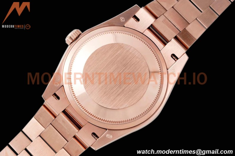 Rolex - DayDate 36mm 128345 Dia Pres RG/RG Turq/Rmn TWSF A2836