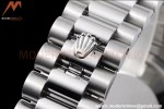 Rolex - DayDate 36mm 128239 Flt Pres SS/SS Grey/Stk TWSF A2836