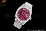Rolex - DayDate 36mm 128239 Flt Pres SS/SS Red/Stk EWF A2836