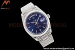 Rolex - DayDate 36mm 128239 Flt Pres SS/SS Blue/Stk EWF A2836