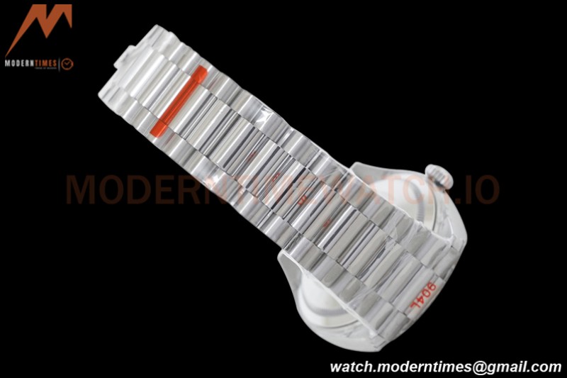 Rolex - DayDate 36mm 128236 Flt Pres SS/SS Ice Blue/Rmn EWF A2836