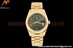 Rolex - DayDate 228238 40mm Flt/Pres YG/YG Grn/Rmn GDF MY8215