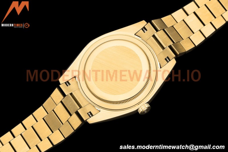 Rolex - DayDate 228238 40mm Flt/Pres YG/YG Black/Rmn GDF MY8215