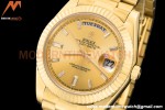 Rolex - DayDate 228238 40mm Flt/Pres YG/YG Gold/Dia GDF MY8215