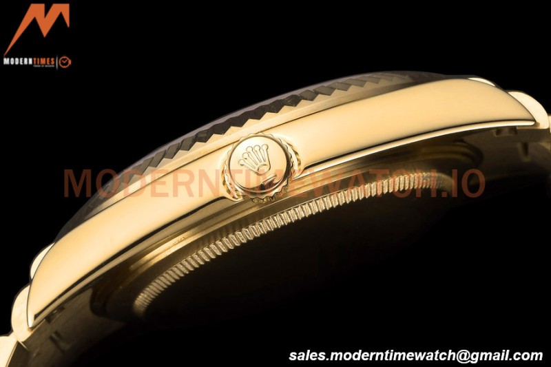 Rolex - DayDate 228238 40mm Flt/Pres YG/YG Gold/Dia GDF MY8215