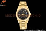 Rolex - DayDate 228238 40mm Flt/Pres YG/YG Black/Dia GDF MY8215