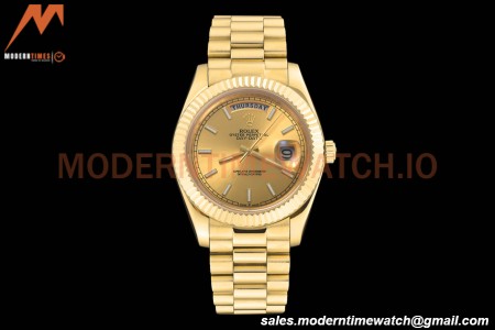 Rolex - DayDate 228238 40mm Flt/Pres YG/YG Gold/Stk GDF MY8215