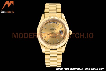 Rolex - DayDate 228238 40mm Flt/Pres YG/YG Gold/Stk GDF MY8215
