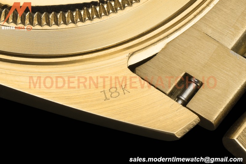 Rolex - DayDate 228238 40mm Flt/Pres YG/YG All Black/Dia GDF MY8215