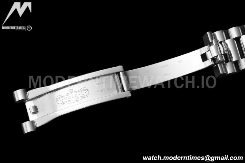 Rolex - DayDate 40mm 228236 Flt Pres SS/SS Grn/Rmn GMF A2836