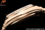 Rolex - DayDate 36mm 128235 Flt Pres RG/RG Brn/Dia V5 QF VR3255
