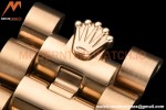 Rolex - DayDate 36mm 128235 Flt Pres RG/RG Brn/Dia V5 QF VR3255