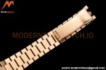 Rolex - DayDate 36mm 128235 Flt Pres RG/RG B-Grn/Dia V5 QF VR3255