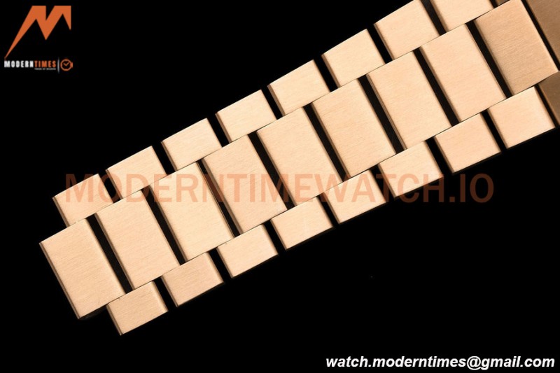 Rolex - DayDate 36mm 128235 Flt Pres RG/RG B-Grn/Dia V5 QF VR3255