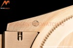 Rolex - DayDate 36mm 128235 Flt Pres RG/RG B-Grn/Dia V5 QF VR3255