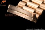 Rolex - DayDate 36mm 128235 Flt Pres RG/RG B-Grn/Dia V5 QF VR3255