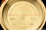 Rolex - DayDate 36mm 128238 Flt Pres YG/YG Gold/Dia V5 QF VR3255