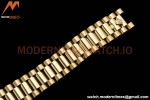 Rolex - DayDate 36mm 128238 Flt Pres YG/YG Gold/Dia V5 QF VR3255