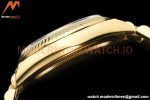 Rolex - DayDate 36mm 128238 Flt Pres YG/YG Grn/Dia V5 QF VR3255