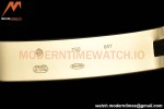 Rolex - DayDate 36mm 128238 Flt Pres YG/YG Grn/Rmn V5 QF VR3255