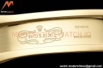Rolex - DayDate 36mm 128238 Flt Pres YG/YG Wht/Rmn V5 QF VR3255