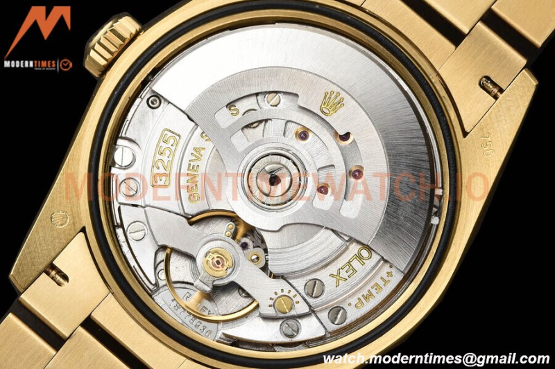 Rolex - DayDate 36mm 128238 Flt Pres YG/YG Wht/Rmn V5 QF VR3255