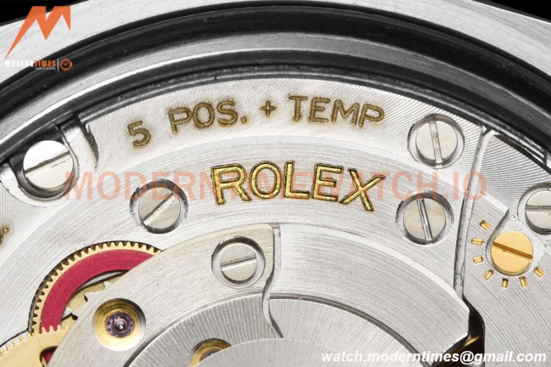 Rolex - DayDate 36mm 128239 Flt Pres SS/SS Blue/Dia V5 QF VR3255