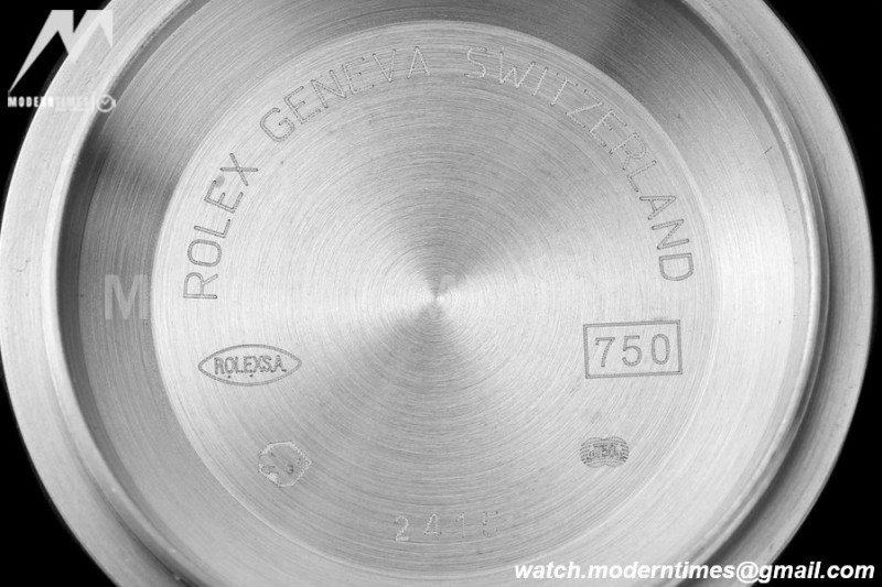Rolex - DayDate 36mm 128239 Flt Pres SS/SS Blue/Dia V5 QF VR3255