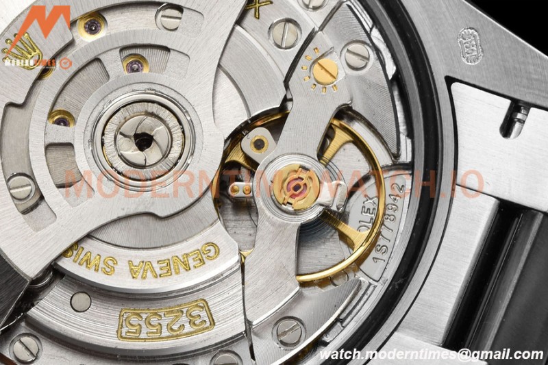 Rolex - DayDate 36mm 128236 Flt Pres SS/SS I-Blue/Dia V5 QF VR3255