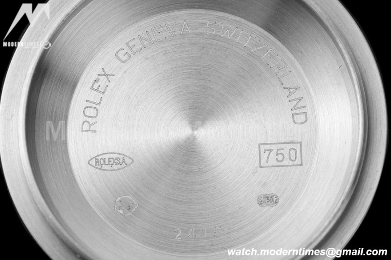 Rolex - DayDate 36mm 128239 Flt Pres SS/SS G-Blue/Dia V5 QF VR3255