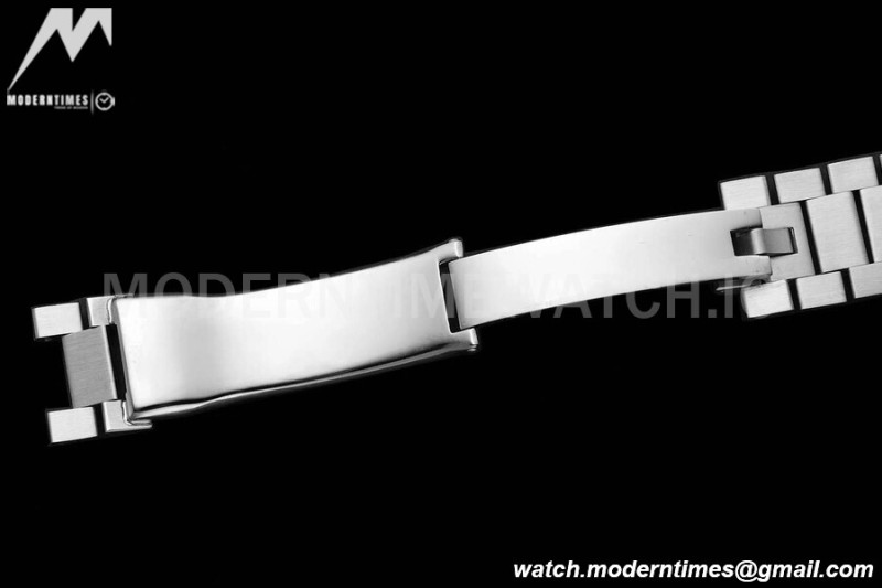 Rolex - DayDate 36mm 128239 Flt Pres SS/SS G-Blue/Dia V5 QF VR3255