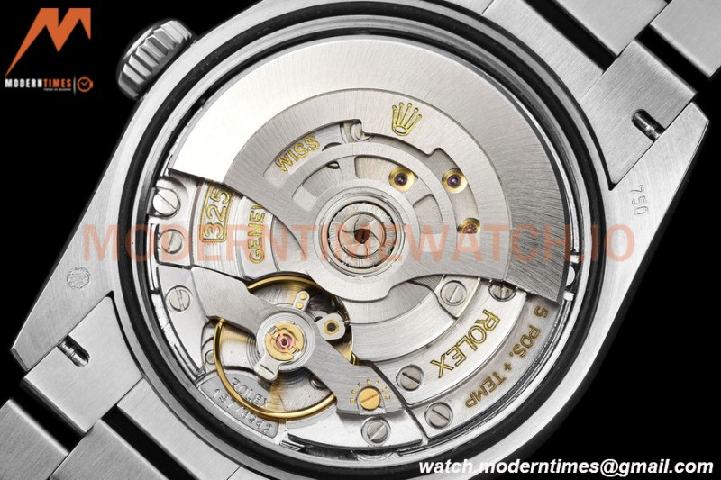 Rolex - DayDate 36mm 128239 Flt Pres SS/SS Pink/Dia V5 QF VR3255