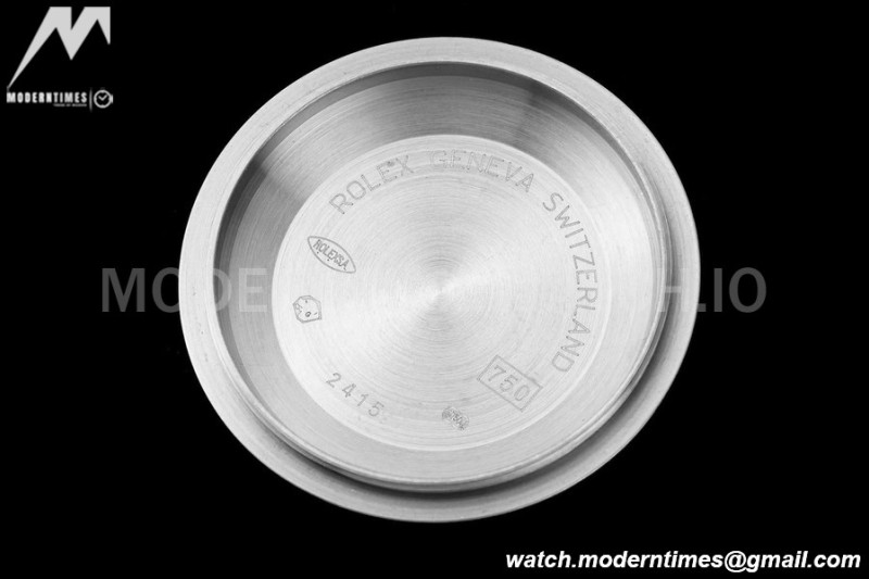 Rolex - DayDate 36mm 128236 Flt Pres SS/SS I-Blue/Dia V5 QF VR3255