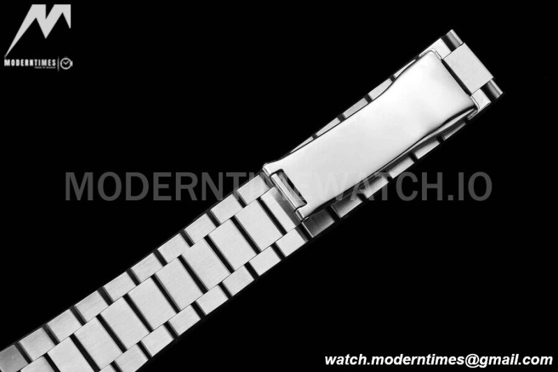 Rolex - DayDate 36mm 128236 Flt Pres SS/SS I-Blue/Dia V5 QF VR3255