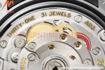 Rolex - DayDate 36mm 128236 Flt Pres SS/SS I-Blue/Dia V5 QF VR3255