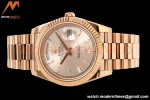 Rolex - DayDate 228235 Gain Weight 40mm Flt Pres RG/RG Champ/Dia KF VR3255