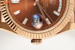 Rolex - DayDate 228235 Gain Weight 40mm Flt Pres RG/RG Brown/Dia KF VR3255